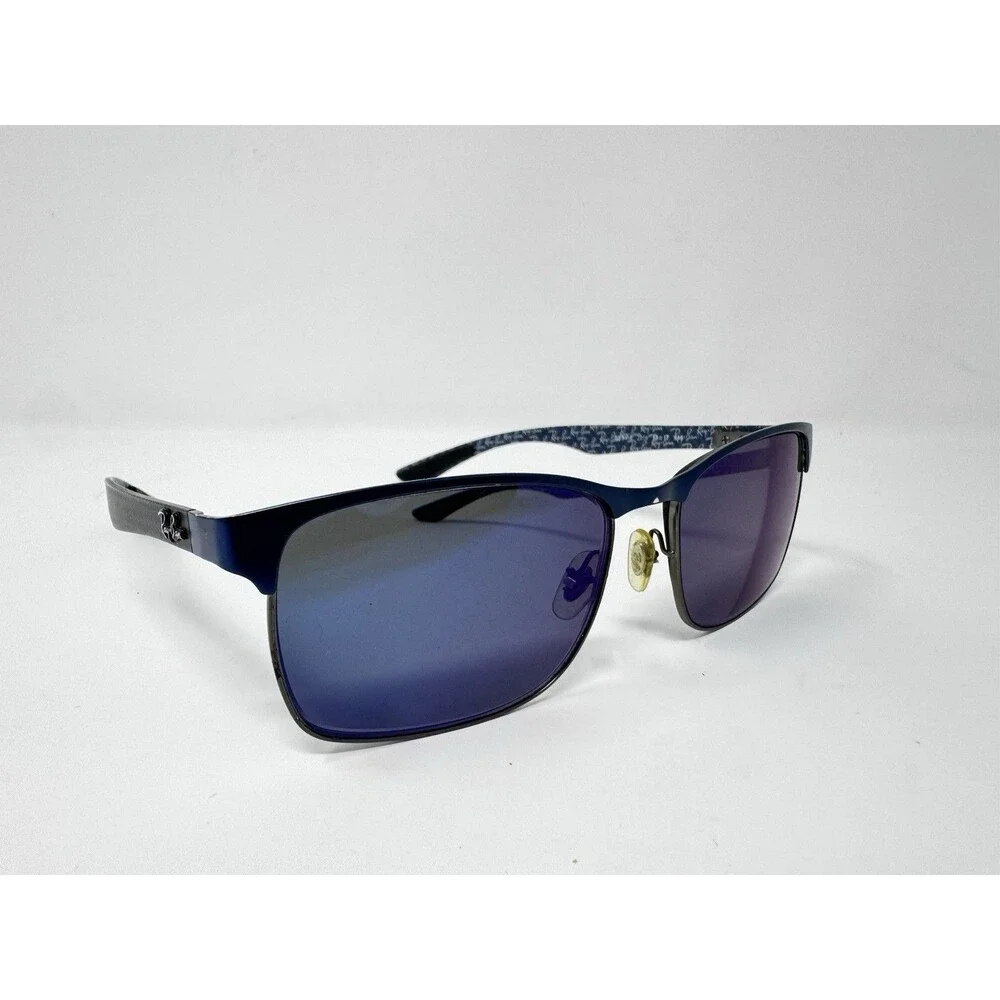 Ray-Ban RB8416 2914 Blue Carbon Fiber Eyeglass Frames 55-17-145 Authentic